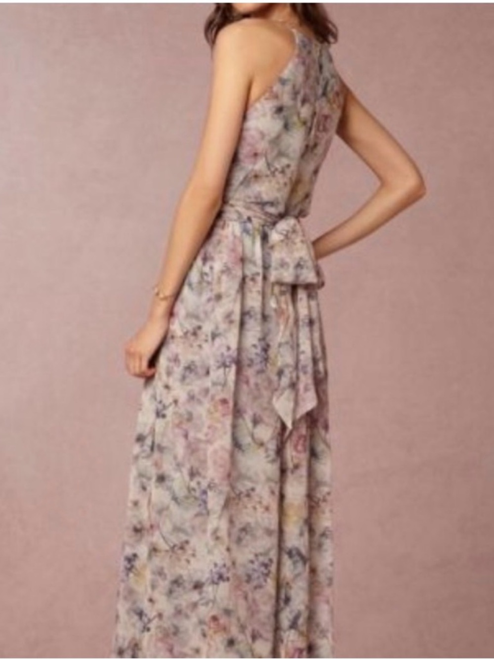 BHLDN Anthropologie Donna Morgan Alana Wildflower Dress - Picture 3 of 7